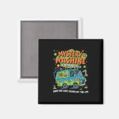 Funny Lab Week 2025 Retro Mystery Machine van Diag Magneet (Voorkant / Achterkant)