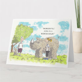 Funny Labradoodle Kaart