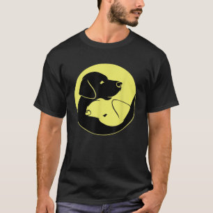Funny Labrador Gift for Men Women Cool Yellow and T-shirt