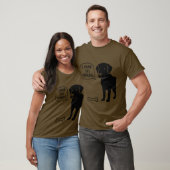 Funny Labrador Hond Pun T-Shirt - Ik Vond Deze Hum (Unisex)