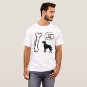 Funny Labrador Hond Pun T-Shirt - Ik Vond Deze Hum (Voorkant volledig)