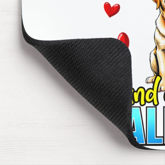 Funny Labrador Retriever Design For Dog Owner  Muismat (Hoek)