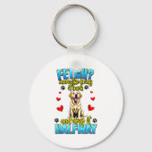 Funny Labrador Retriever Design For Dog Owner  Sleutelhanger (Voorkant)