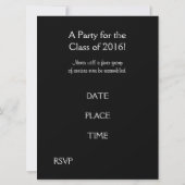 Funny Labs Graduation Party Kaart (Achterkant)