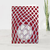 Funny Lacrosse Birthday Kaart (Voorkant)