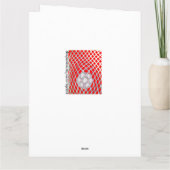 Funny Lacrosse Birthday Kaart (Achterkant)