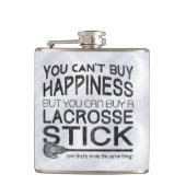 Funny Lacrosse Design Heupfles (Voorkant)