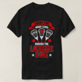 Funny Lacrosse Game Player Coach Gift T-shirt (Design voorkant)