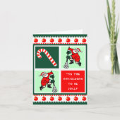 Funny Lacrosse Holiday Kaarten (Voorkant)