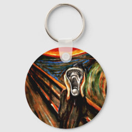 Funny Lacrosse Sports Sleutelhanger
