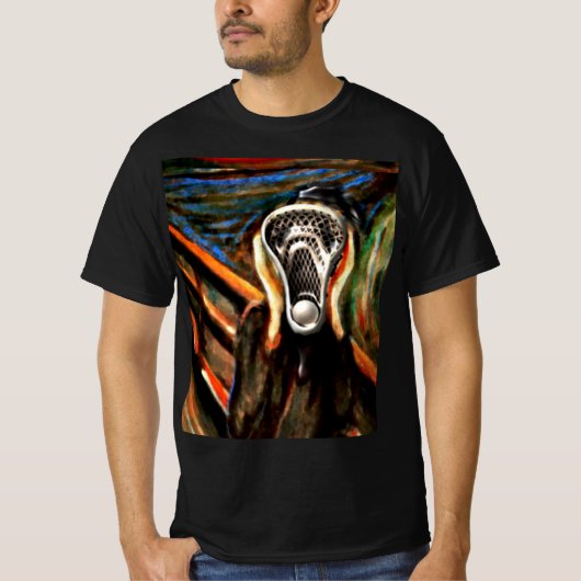 Funny Lacrosse T-shirt (Voorkant)