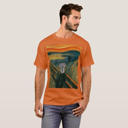 Funny Lacrosse T-Shirt (Voorkant volledig)