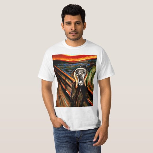 Funny Lacrosse T-shirt (Voorkant volledig)