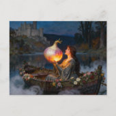 Funny Lady of Shallot Parody Briefkaart (Voorkant)