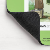 Funny Ladybug Cartoon op kwaliteit Funny Muismat (Hoek)