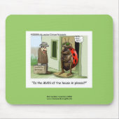 Funny Ladybug Cartoon op kwaliteit Funny Muismat (Voorkant)