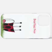 Funny Ladybug Dead Bug Yoga Pose Case-Mate iPhone Case (Achterkant (horizontaal))