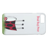 Funny Ladybug Dead Bug Yoga Pose Case-Mate iPhone Case (Achterkant (Horizontaal))
