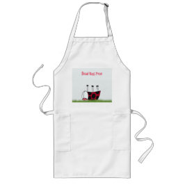 Funny Ladybug Dead Bug Yoga Pose Lang Schort