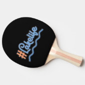 Funny Lake Life Vacation Ideeën Tafeltennisbatje (Zijkant)