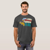 Funny Lake Wawasee Beer Drink Team Gift T-shirt (Voorkant volledig)