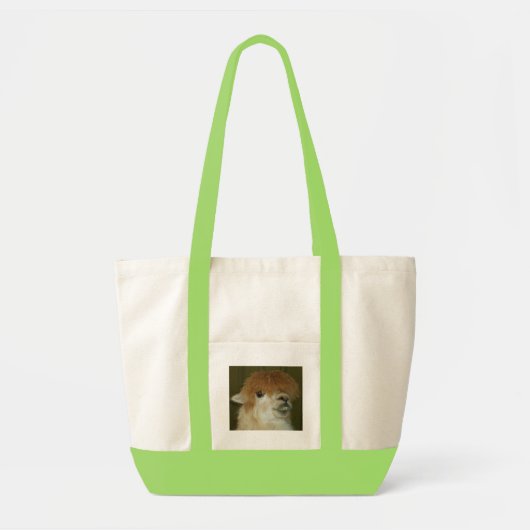 Funny Lama Tote Bag (Voorkant)