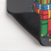 Funny Lamb Santa Hat Animals Lovers Ugly Christmas Muismat (Hoek)