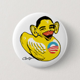 Funny Lame Duck Potus Obama Gear Ronde Button 5,7 Cm