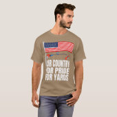Funny Landscaping Humor Weed Wacker Patriotic T-shirt (Voorkant volledig)
