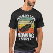 Funny Landscaping Lawn Care Grass Dit is mijn T-shirt (Voorkant)