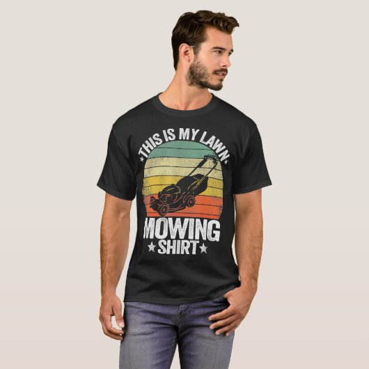 Funny Landscaping Lawn Care Grass Dit is mijn T-shirt (Voorkant volledig)