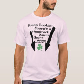 Funny Lange Mouwen Ierse T-Shirt (Voorkant)