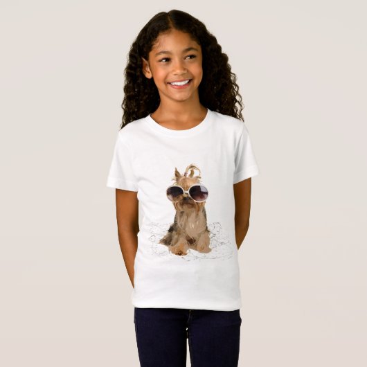 Funny lapdog Jersey T-Shirt (Voorkant volledig)