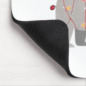 Funny Lar Bear Christmas Graphics Animal Lights Lo Muismat (Hoek)