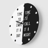 Funny Large Clock Grote Klok (Hoek)