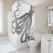 Funny Large Size Octopus Douchegordijn (In situ)