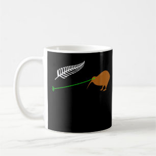 Funny Laser Kiwi Flag - Nieuw-Zeeland Popular Choi Koffiemok