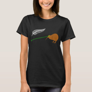 Funny Laser Kiwi Flag - Nieuw-Zeeland Popular Choi T-shirt