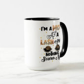 Funny Lash Artist Cosmetoloog Quote  Mok (Voorkant rechts)