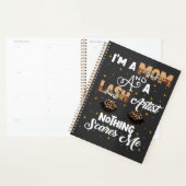 Funny Lash Artist Cosmetoloog Quote  Planner (Display)
