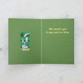 FUNNY LATE KAART VERLIEST HET DOOR Slipperraam (Binnen)