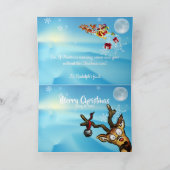 Funny Late Kerstmis Feestdagen Kaart (Binnen)