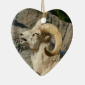 Funny Laughing Bighorn Sheep Keramisch Ornament (Rechts)