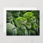 Funny Laughing Buddha Statue Kyoto Japan Foto Briefkaart (Voorkant / Achterkant)