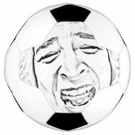 Funny Laughing Face Foto Drawing Design Voetbal