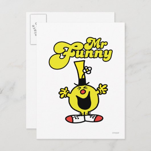Funny Laughing Hysterically Briefkaart (Voorkant / Achterkant)