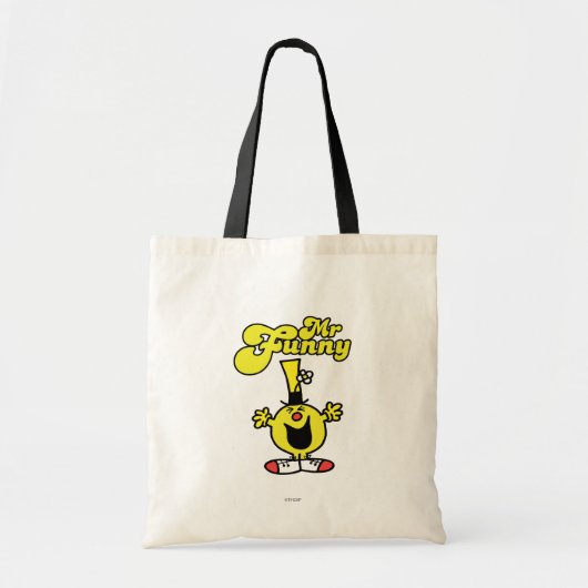 Funny Laughing Hysterically Tote Bag (Voorkant)