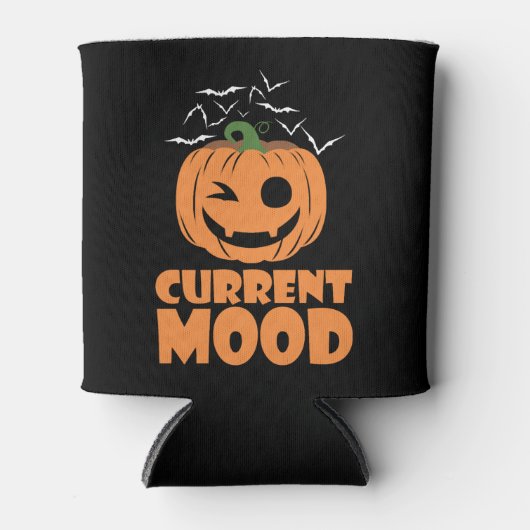 Funny Laughing Pumpkin Halloween Blikjeskoeler (Voorkant)