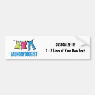 Funny Laundry Bumpersticker