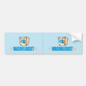 Funny Laundry Bumpersticker (Voorkant)